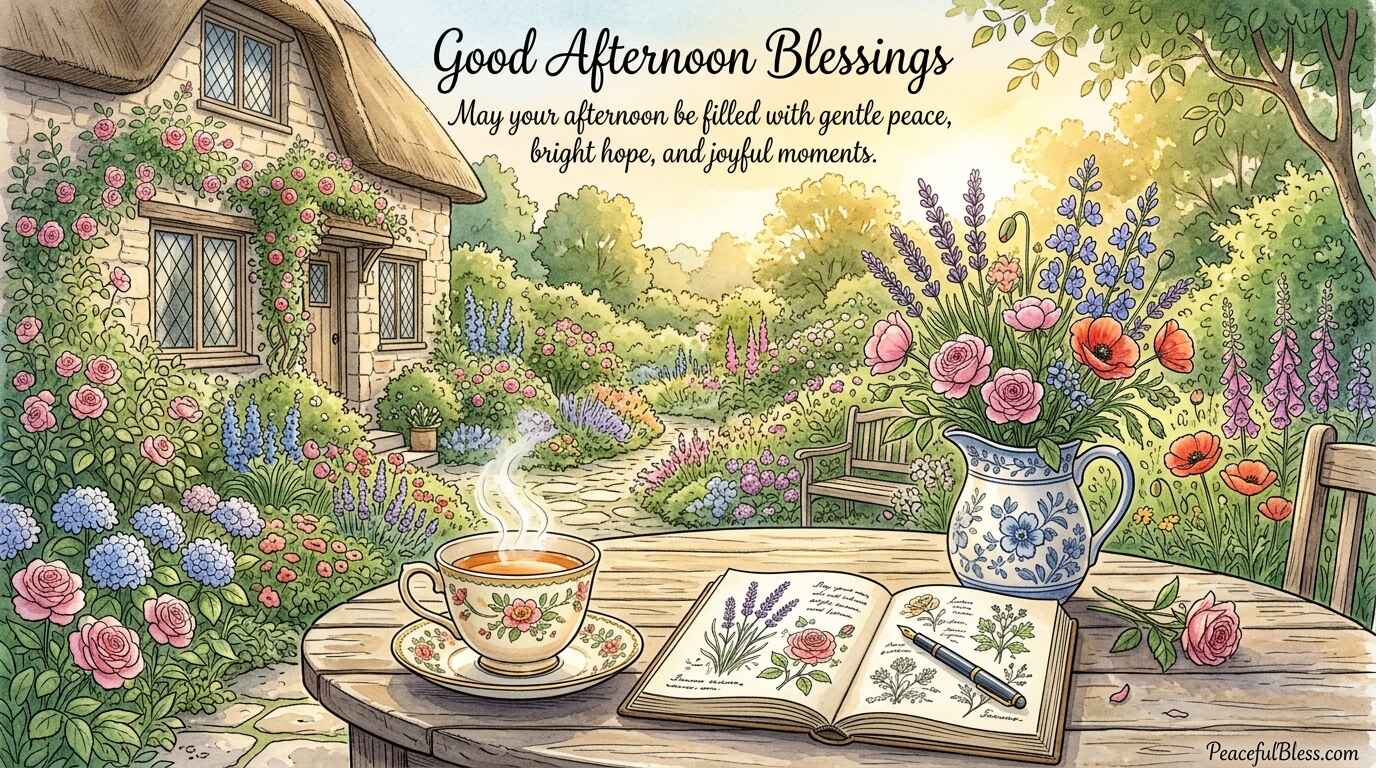 Monday Afternoon Blessings