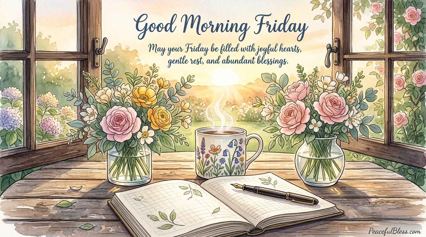 Good Morning Friday Blessings
