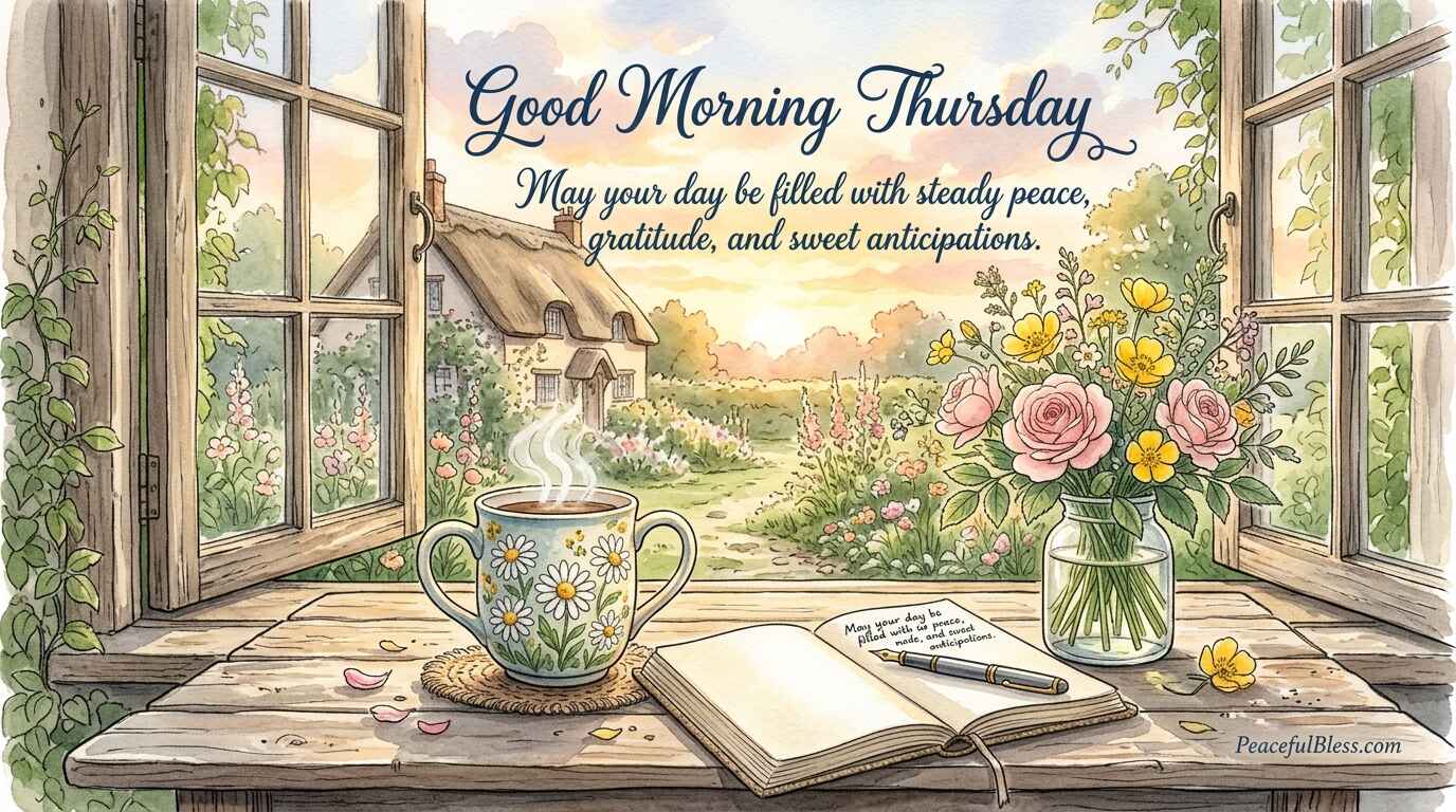 Good Morning Thursday Blessings