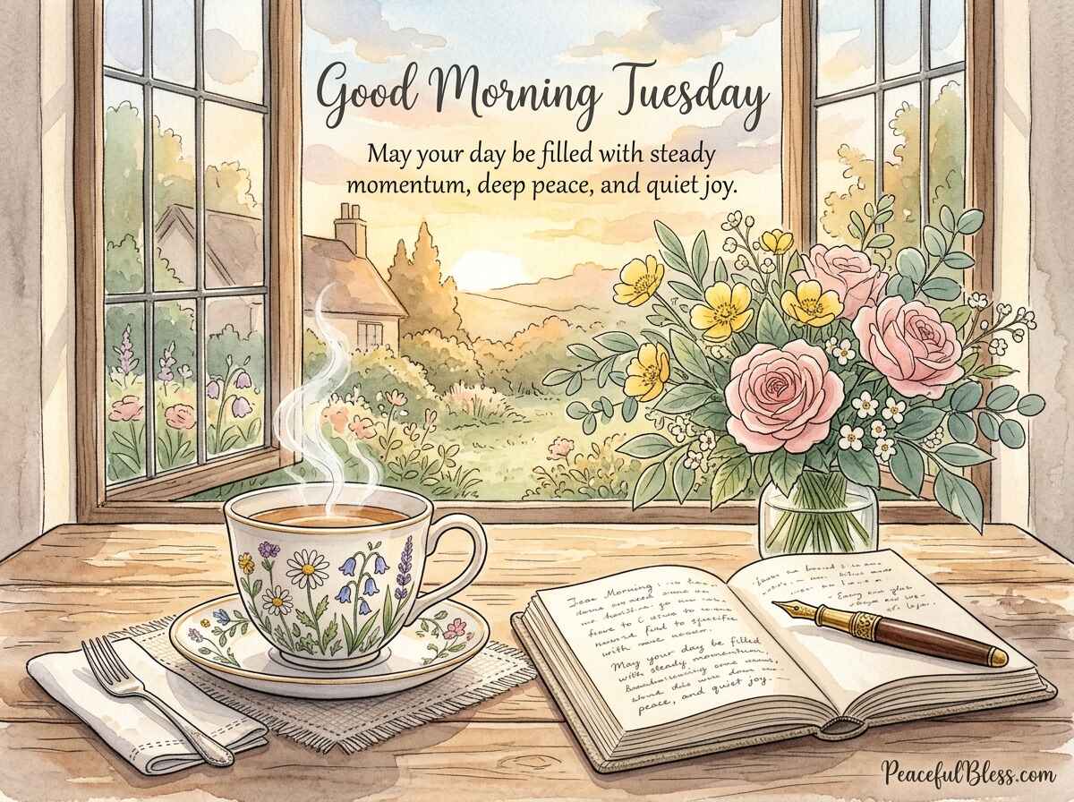 Good Morning Tuesday Blessings