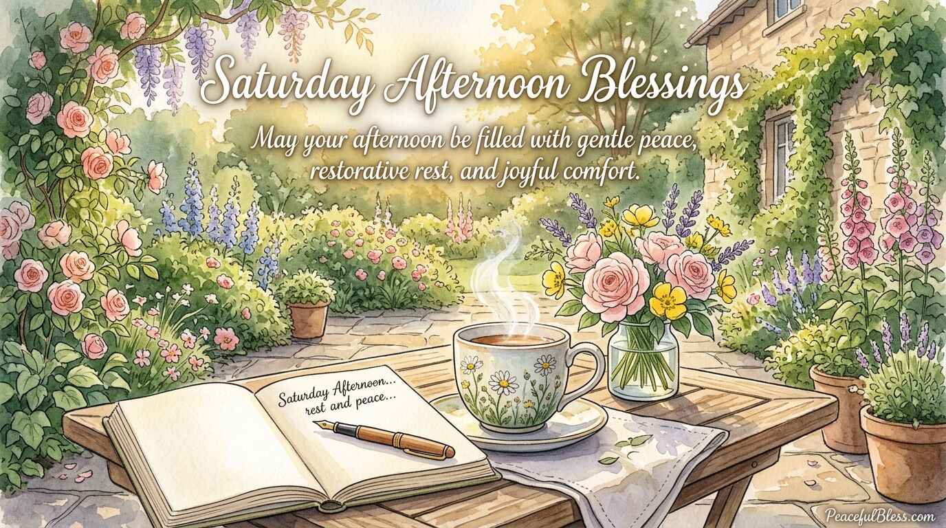 Saturday Afternoon Blessings
