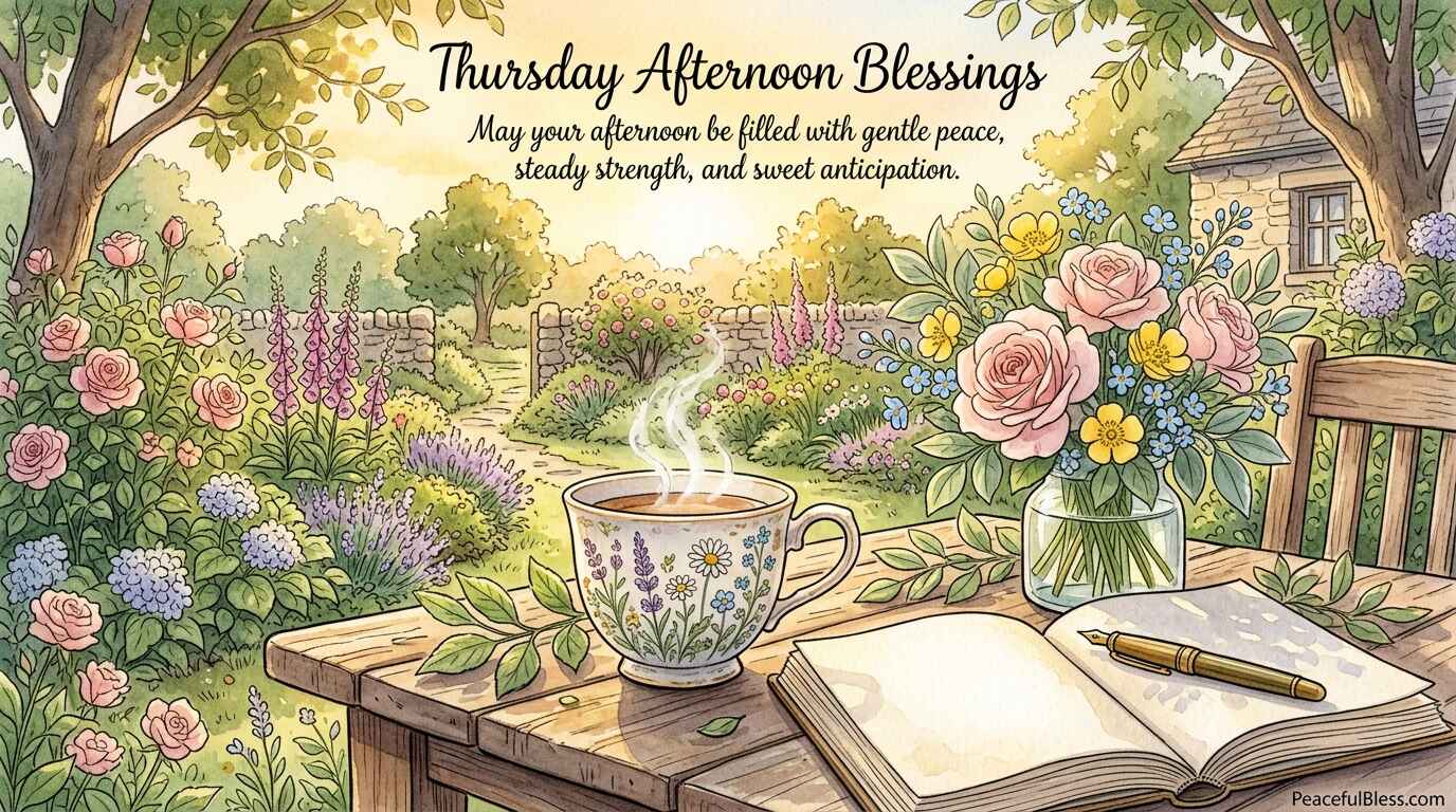 Thursday Afternoon Blessings