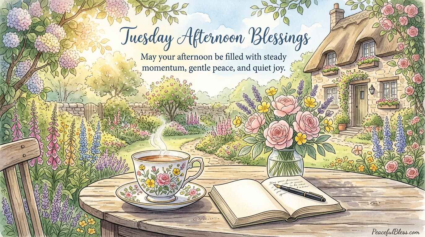 Tuesday Afternoon Blessings