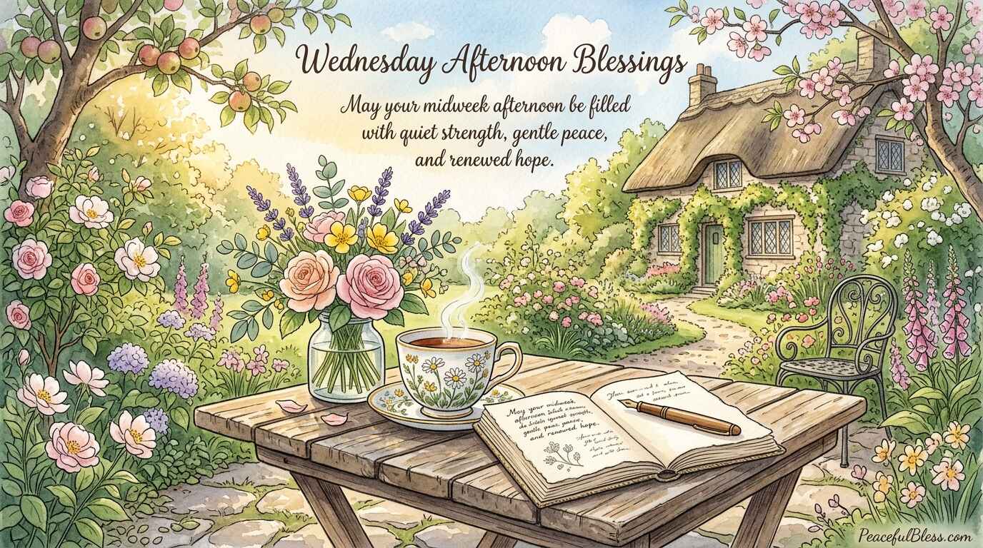 Wednesday Afternoon Blessings