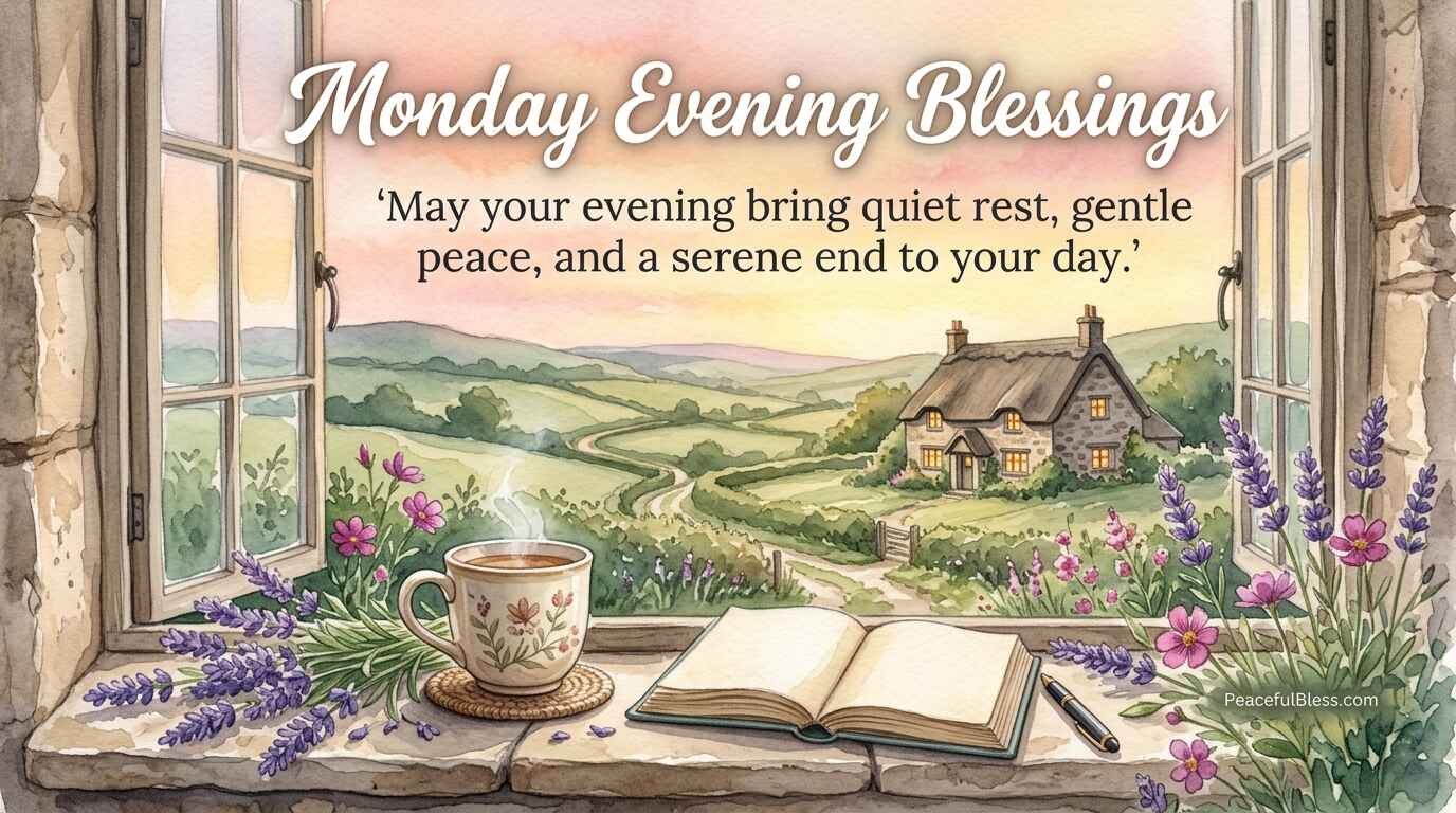 Monday evening blessings