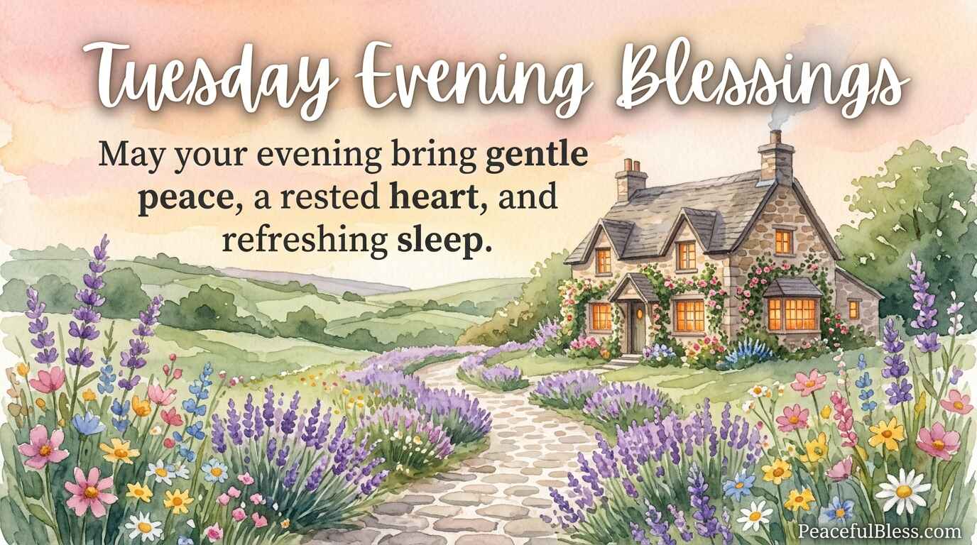 Tuesday Evening Blessings