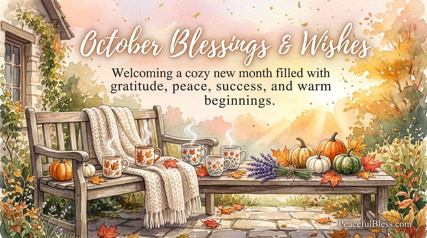 october blessings